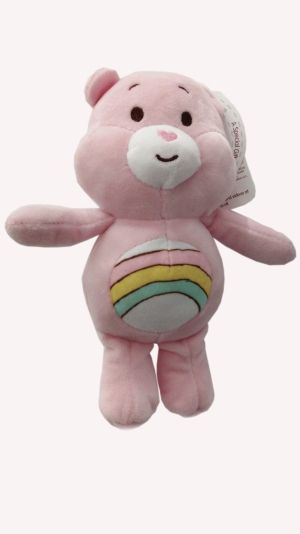 Плюшено мече Care bears, розово, 20 см.